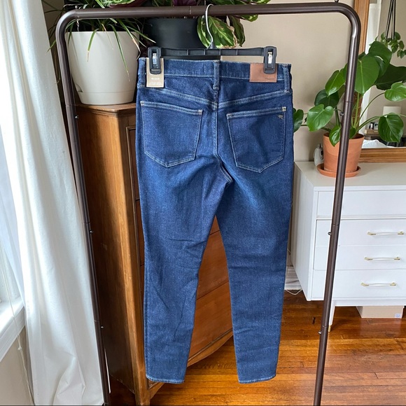 NWT | Madewell | 9" Mid Rise Skinny Jeans - Picture 4 of 6
